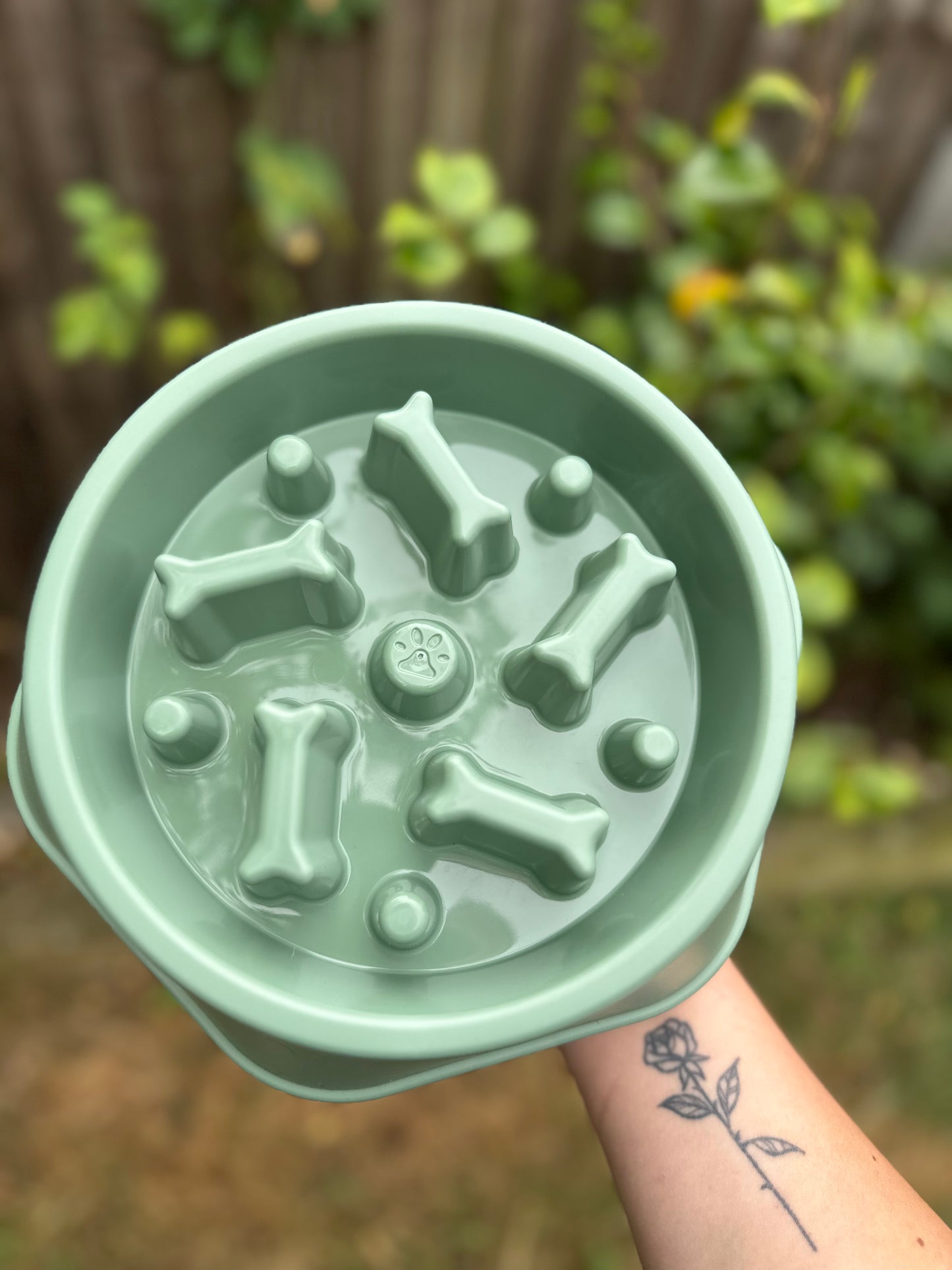 Plastic Slow Feeder Bowl