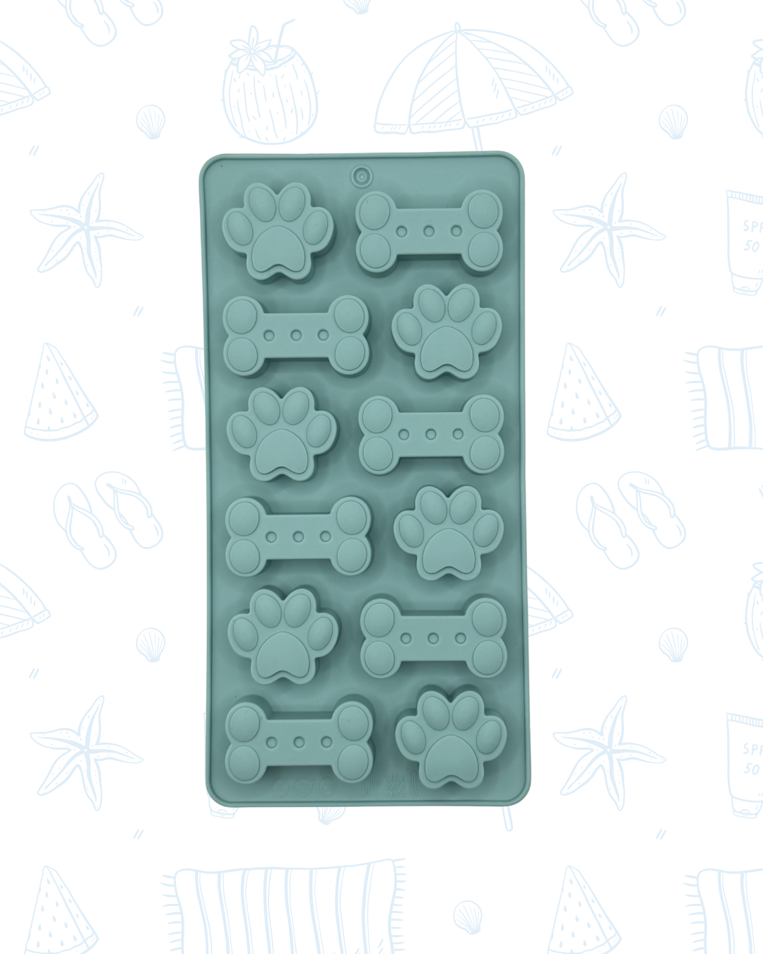 Paws n bones ice mould