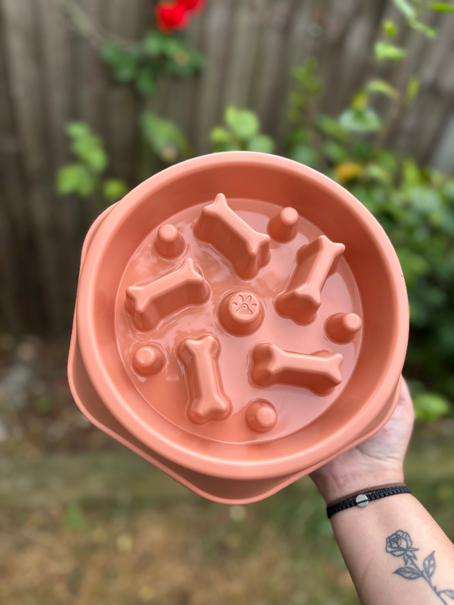 Plastic Slow Feeder Bowl