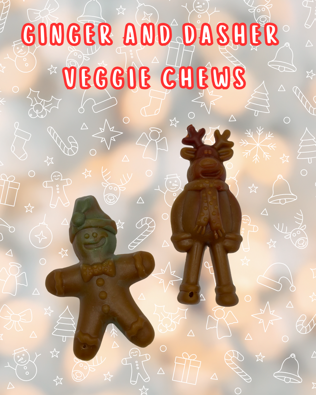 Ginger and Dasher Veggie treats