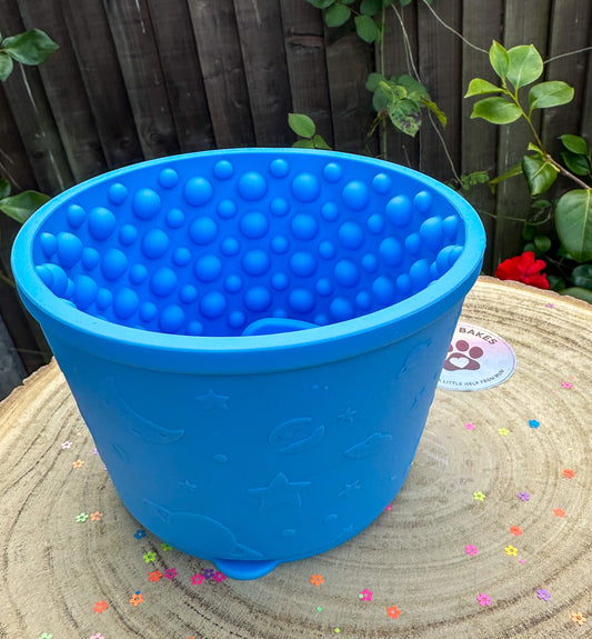 Cosmic Lick Bowl - Blue