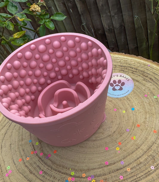 Cosmic Lick Bowl - Pink