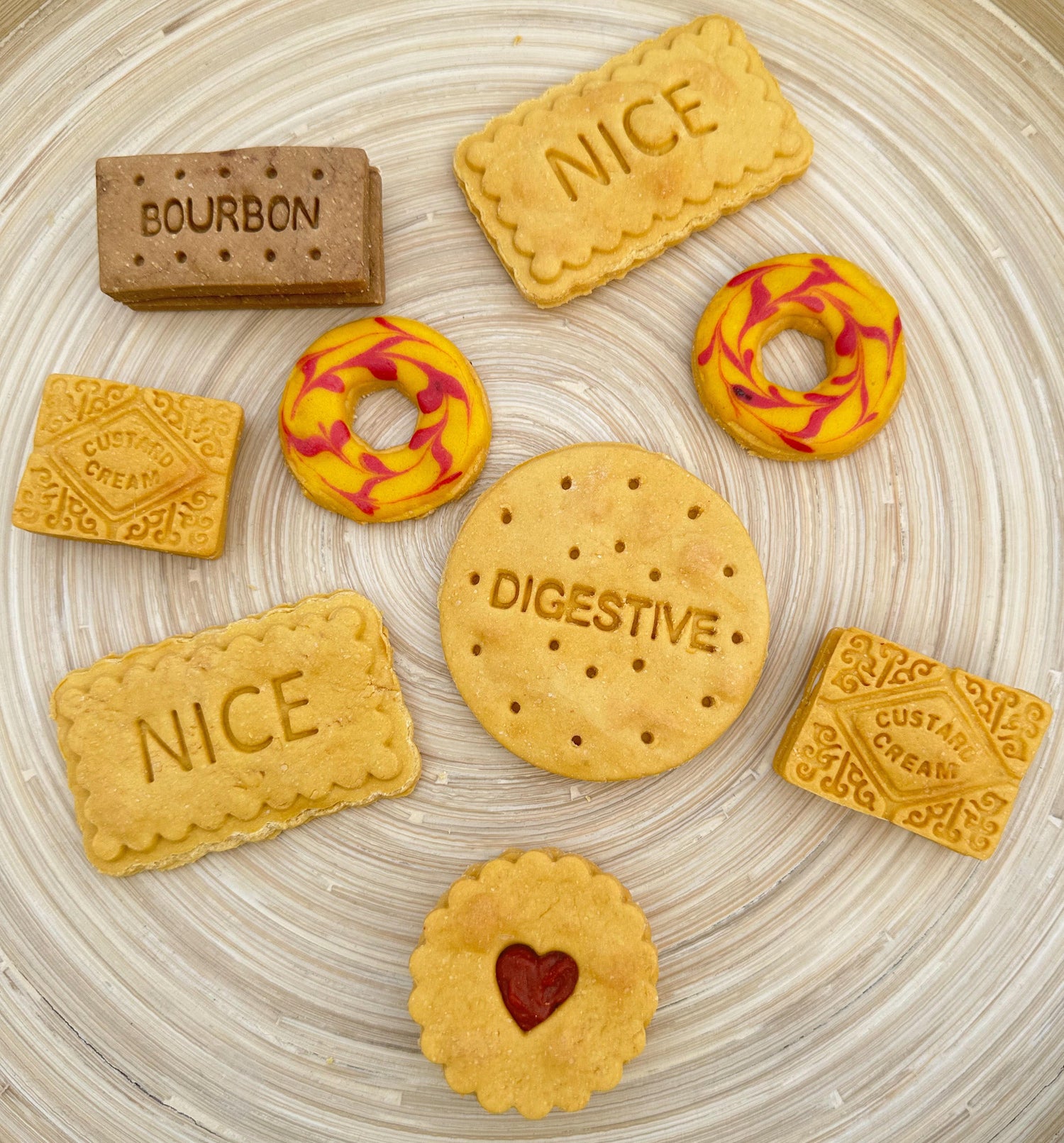 ICED BISCUITS