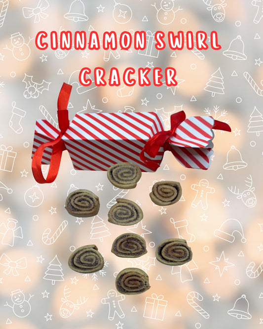 Cinnamon swirl cracker